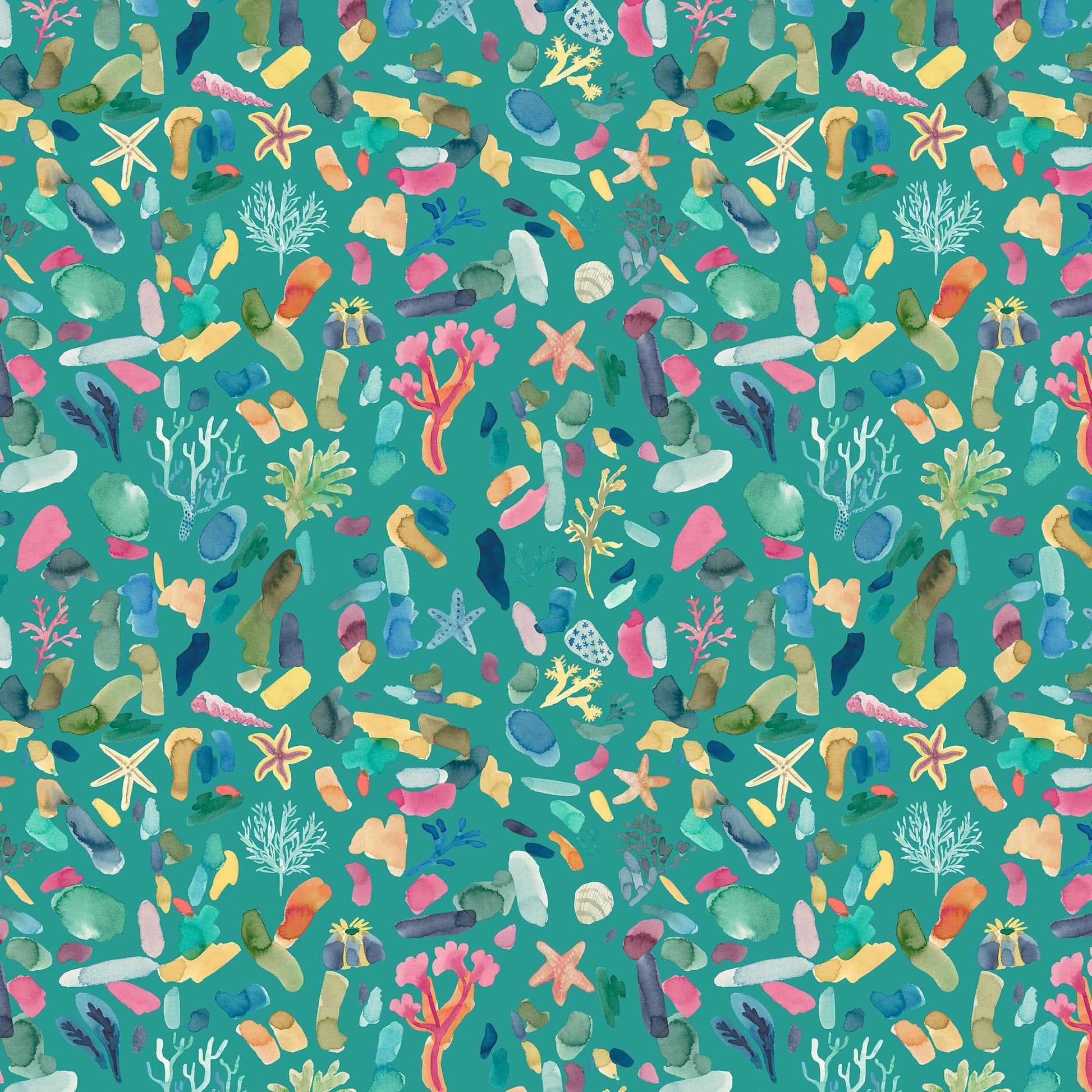 Lewis and Irene Fabric Lewis and Irene Under The Sea By Wee Blue Bell  - The Sewing Studio