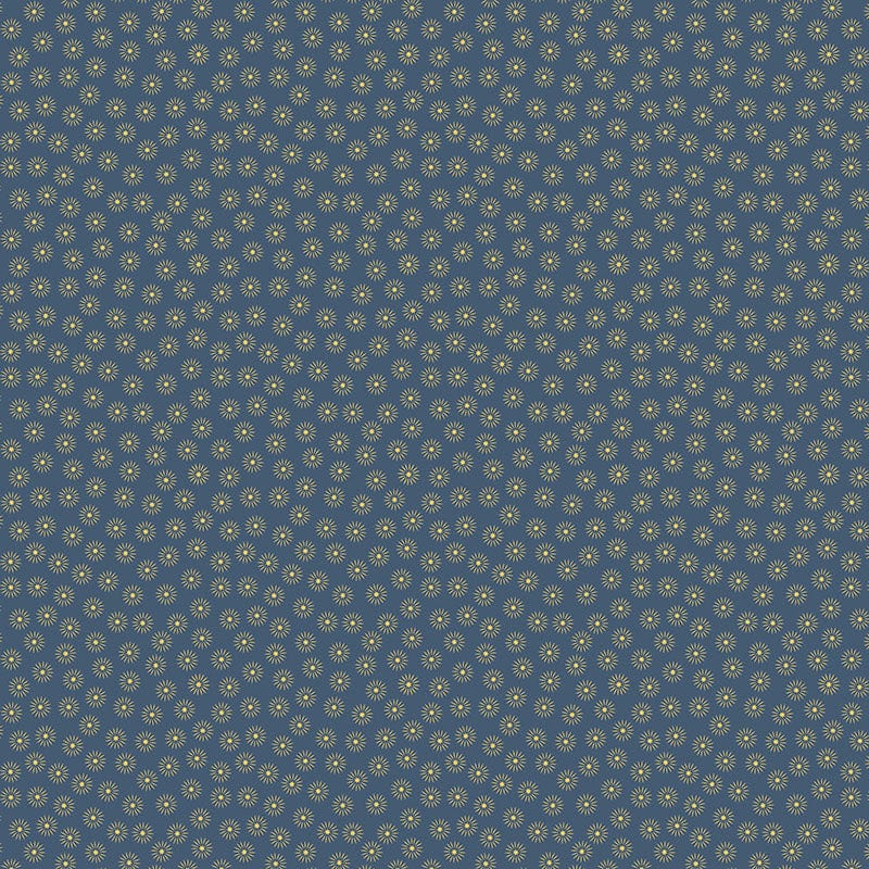 Blue Christmas, Small Print, Metallic Lewis and Irene Fabric Lewis and Irene Peace and Joy - The Sewing Studio