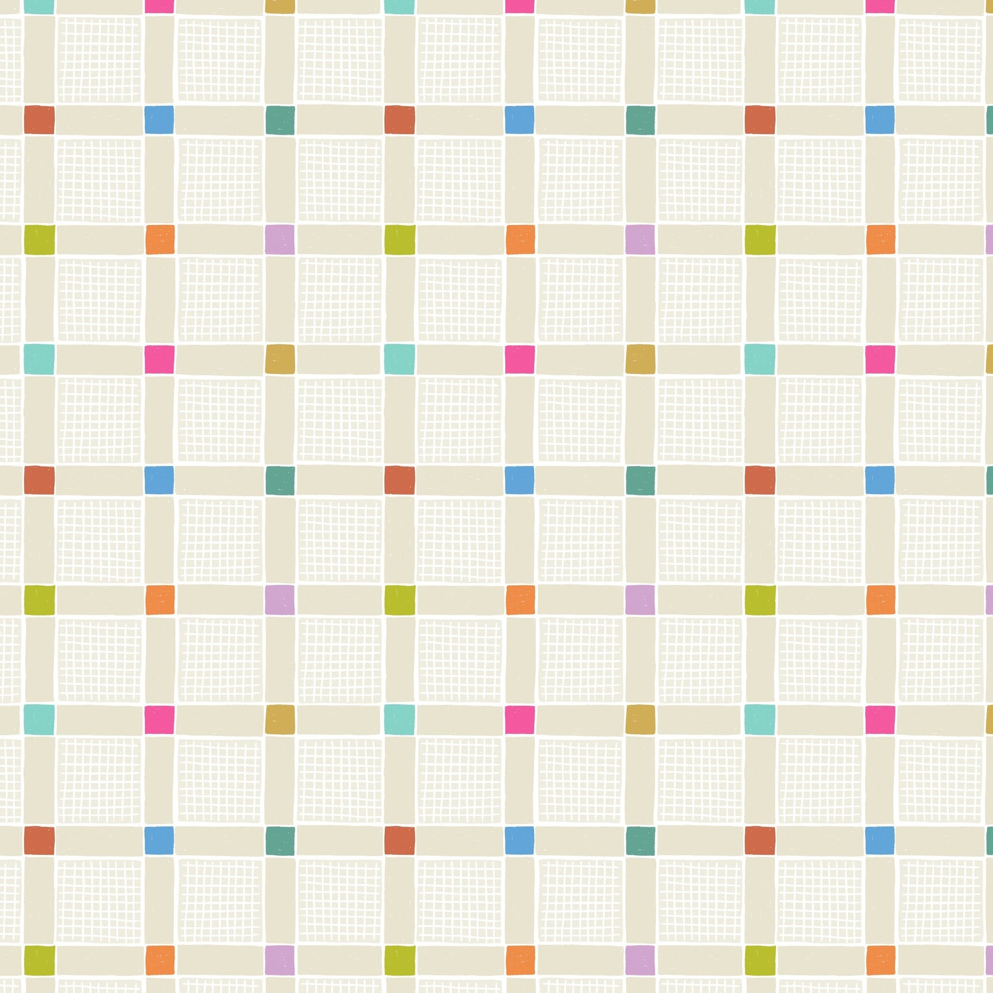 Creams and Naturals Checks Lewis and Irene Fabric Lewis and Irene Patchwork Joy - The Sewing Studio