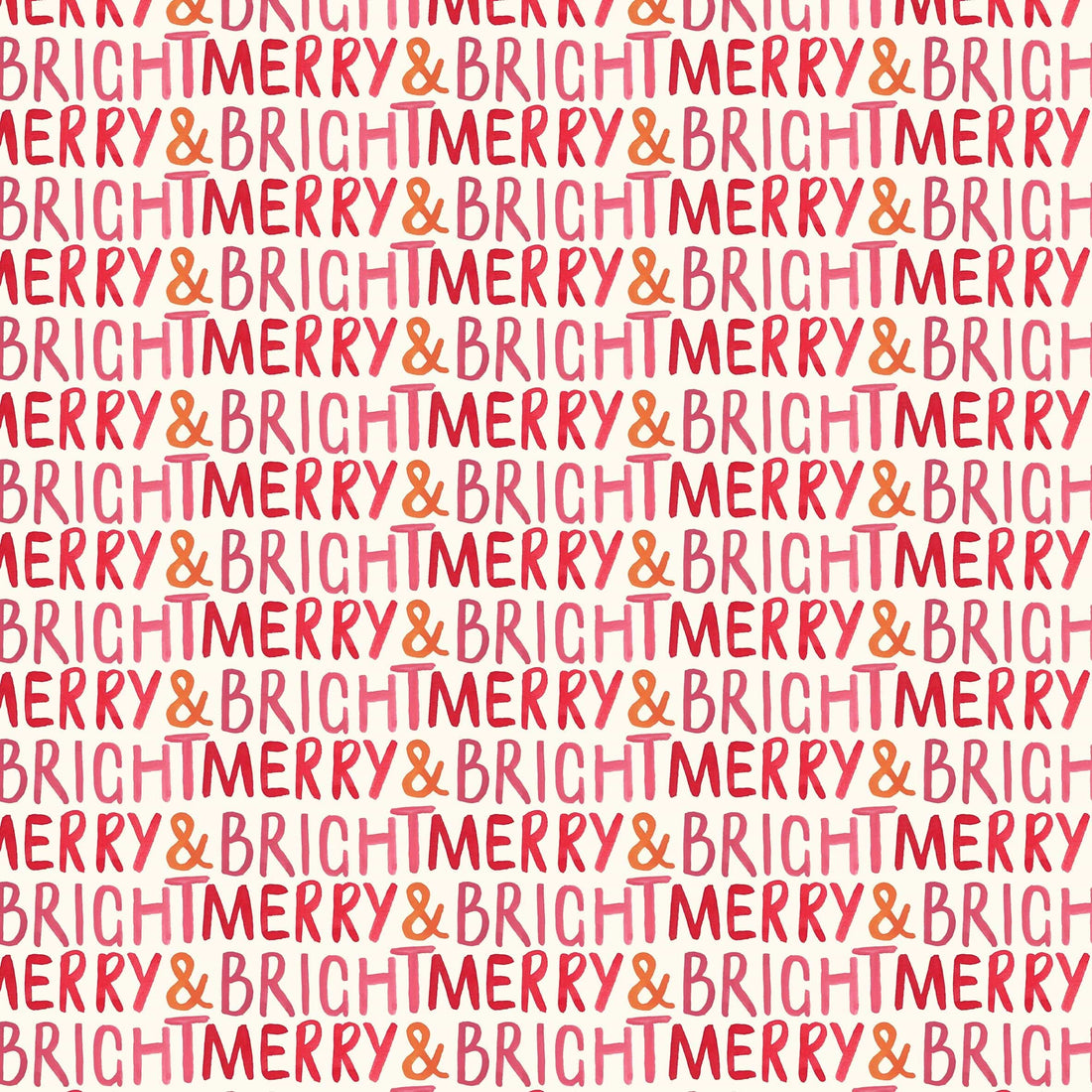 Multi-coloured Christmas Lewis and Irene Fabric Lewis & Irene Merry Happy Christmas - The Sewing Studio