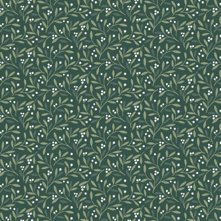 Multi-coloured Floral Lewis and Irene Fabric Lewis & Irene Winter's Garden - The Sewing Studio