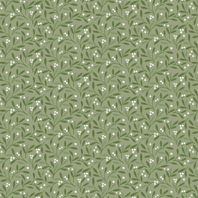 Multi-coloured Floral Lewis and Irene Fabric Lewis & Irene Winter's Garden - The Sewing Studio