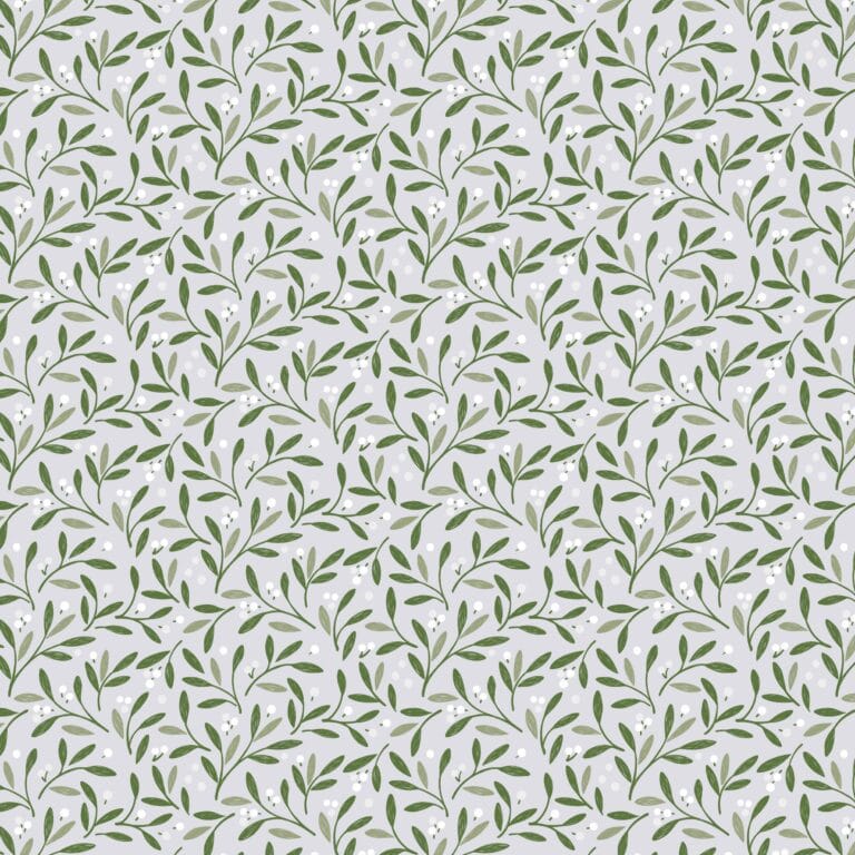 Multi-coloured Floral Lewis and Irene Fabric Lewis & Irene Winter's Garden - The Sewing Studio