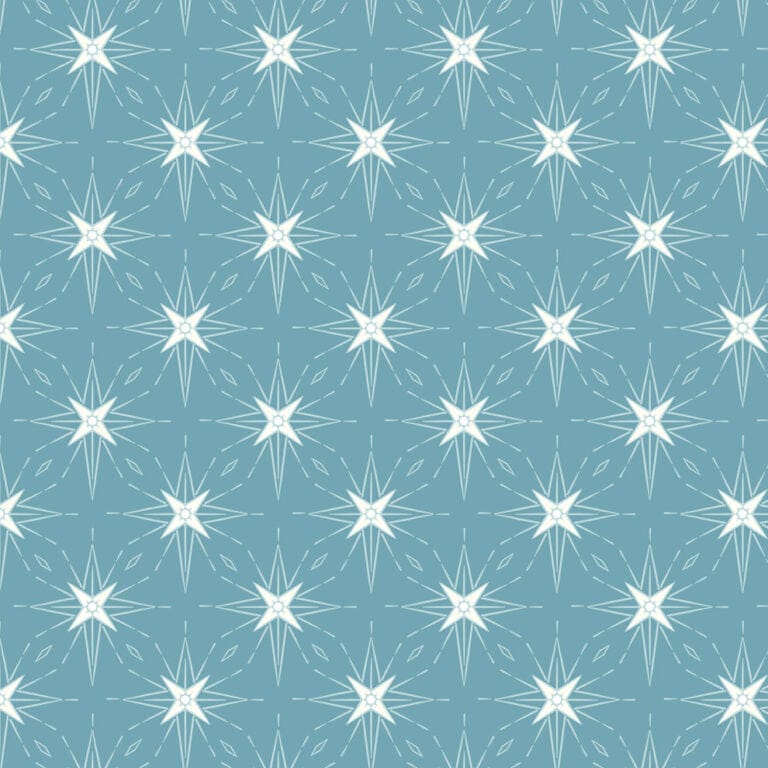 Blue Celestial Lewis and Irene Fabric Lewis & Irene Where the Sky Dances - The Sewing Studio