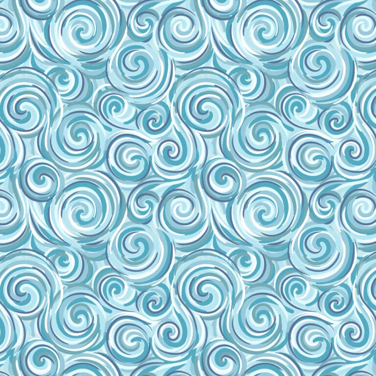 Blue Blender Lewis and Irene Fabric Lewis & Irene Where the Sky Dances - The Sewing Studio