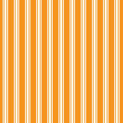Orange Ticking Stripe