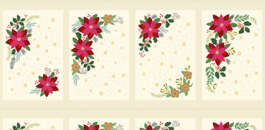 Lewis and Irene Fabric Panels & Labels Lewis and Irene Christmas Fabric All is Bright Placemat Panel By Stuart Hillard  - The Sewing Studio for sale UK - The Sewing Studio