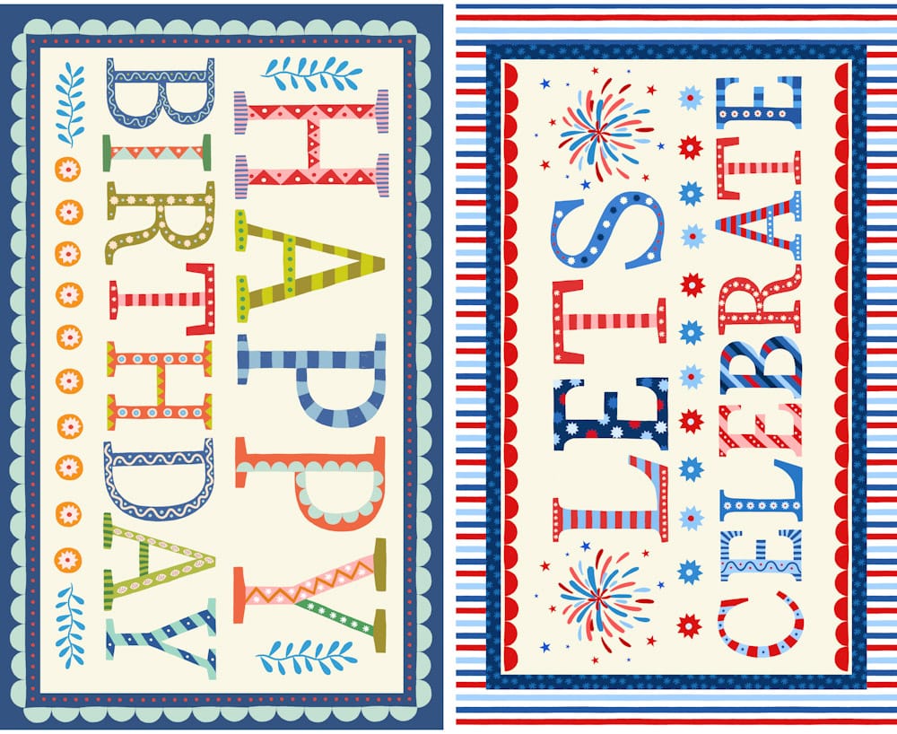Lewis and Irene Fabric Panels & Labels Lewis & Irene Small Things Heirloom Celebration Panel - The Sewing Studio