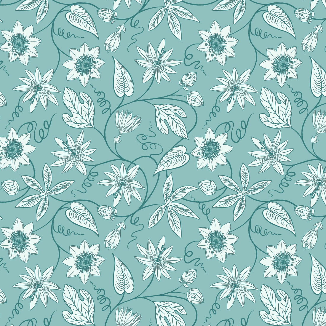 Lewis and Irene Fabric Lewis and Irene Botanical Oasis  - The Sewing Studio