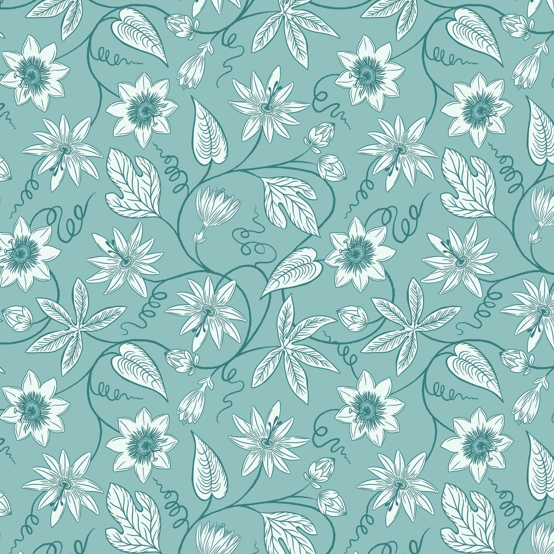 Lewis and Irene Fabric Lewis and Irene Botanical Oasis  - The Sewing Studio