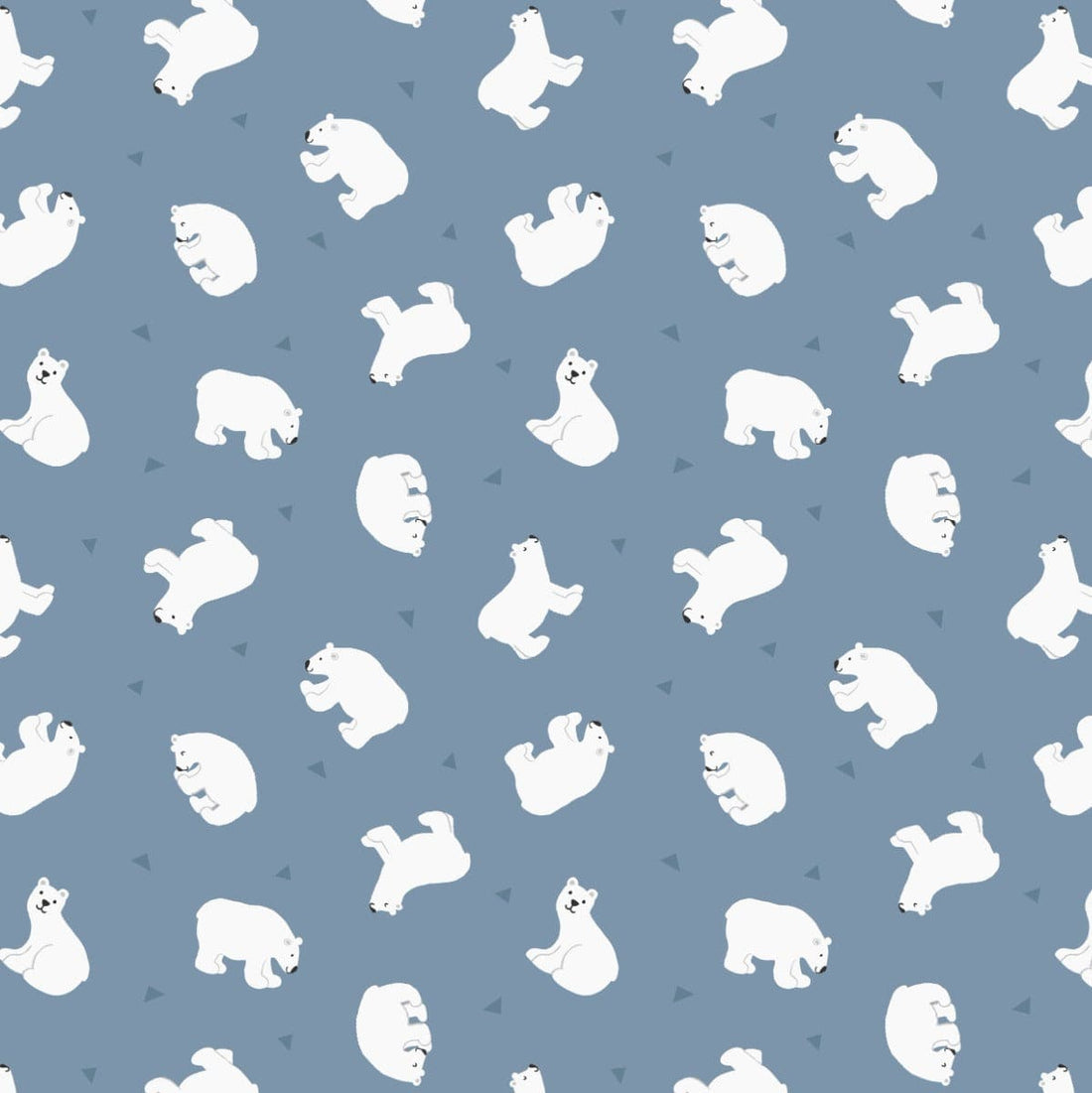 Lewis and Irene Fabric Lewis and Irene Small Things Polar Animals  - The Sewing Studio