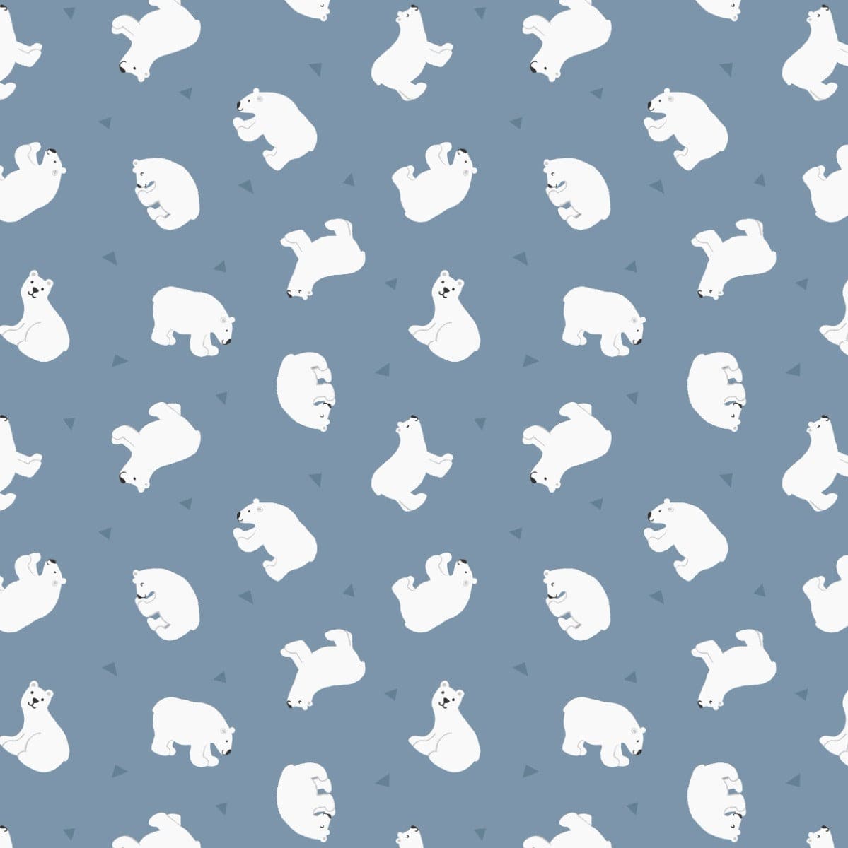 Lewis and Irene Fabric Lewis and Irene Small Things Polar Animals  - The Sewing Studio