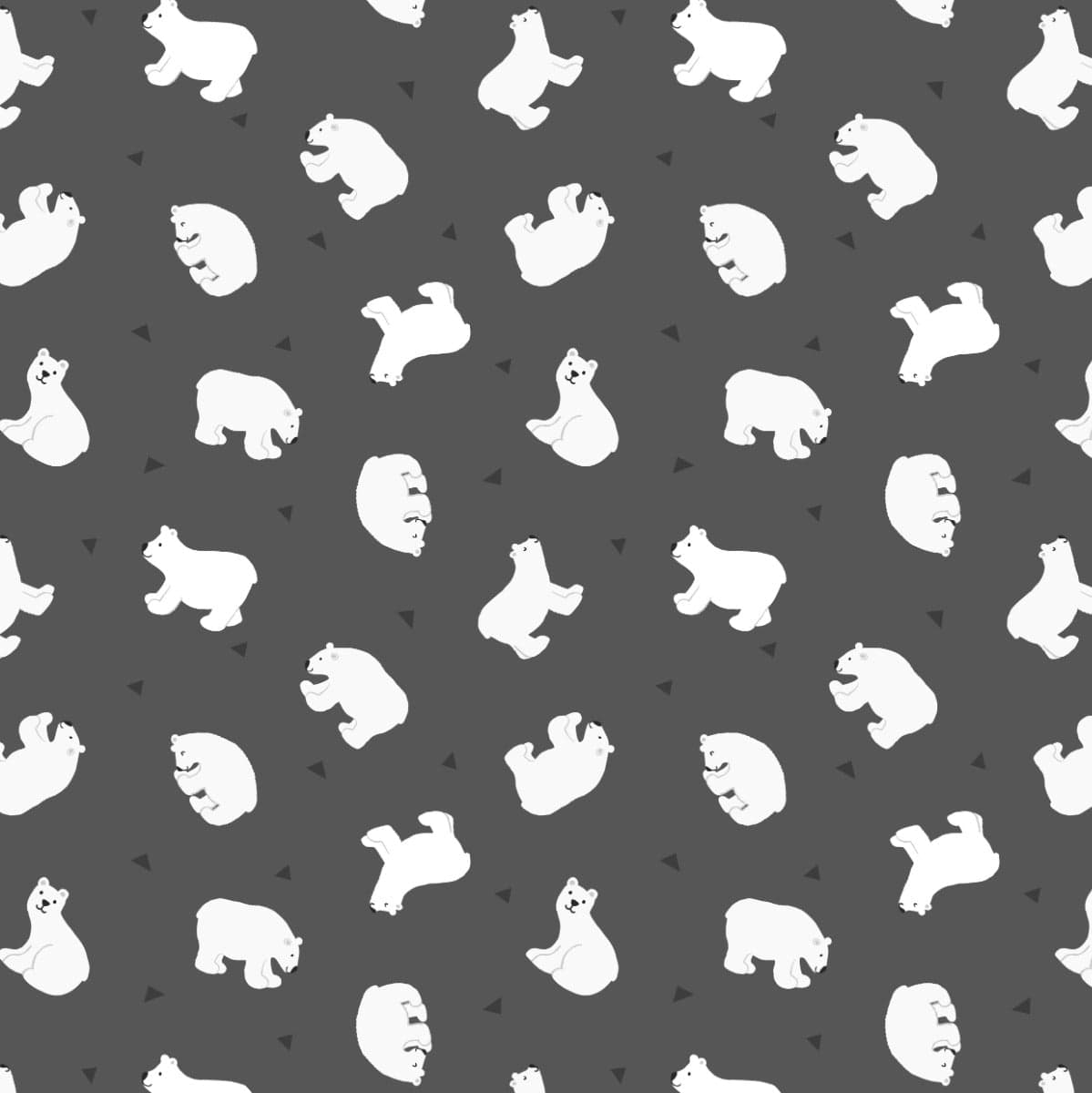 Lewis and Irene Fabric Lewis and Irene Small Things Polar Animals  - The Sewing Studio