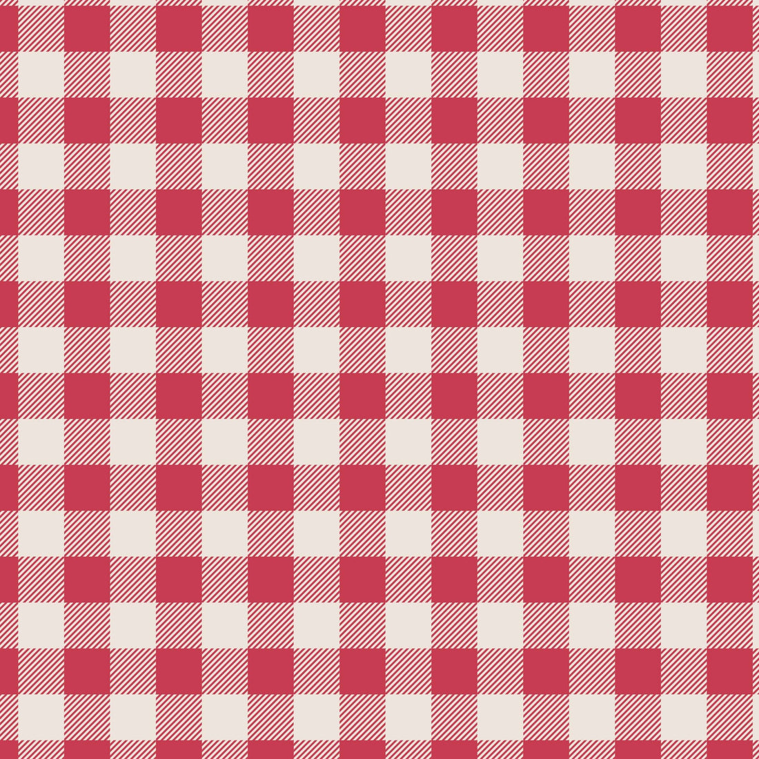 Red Checks Lewis and Irene Fabric Lewis & Irene Country Comforts Flannel Fabric - The Sewing Studio