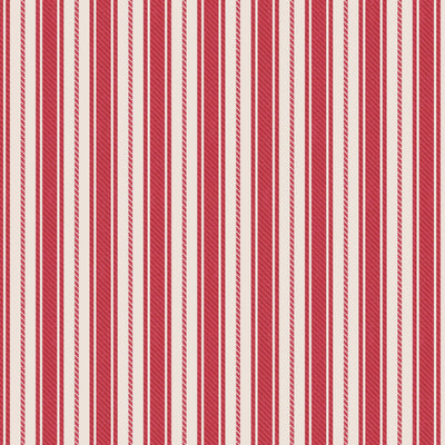 Red Ticking Stripe