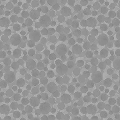 Grey Blender Lewis and Irene Fabric Lewis and Irene Bumbleberries Flannel - The Sewing Studio