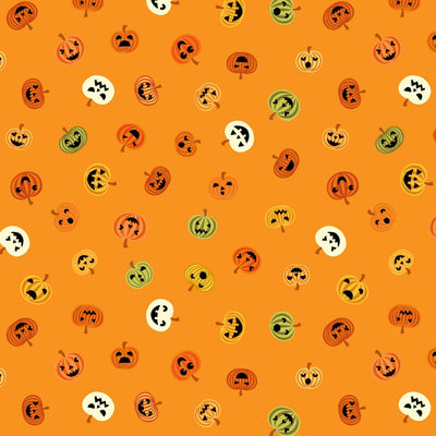 Scattered Jack O Lanterns