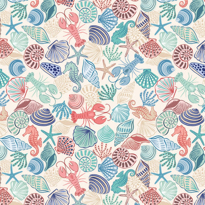 Seahorses And Shells