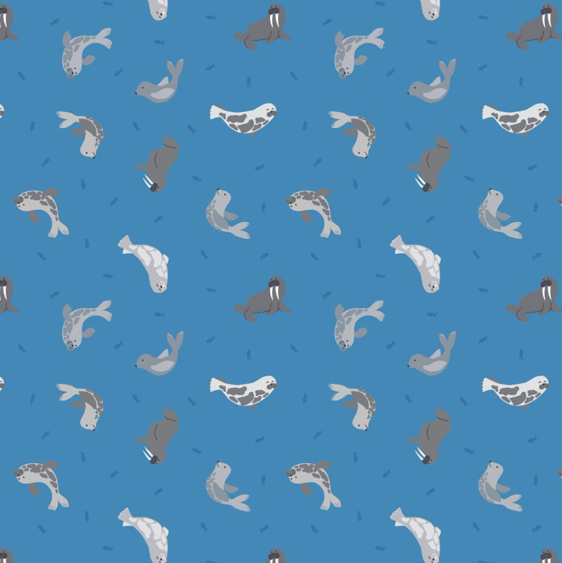 Lewis and Irene Fabric Lewis and Irene Small Things Polar Animals  - The Sewing Studio