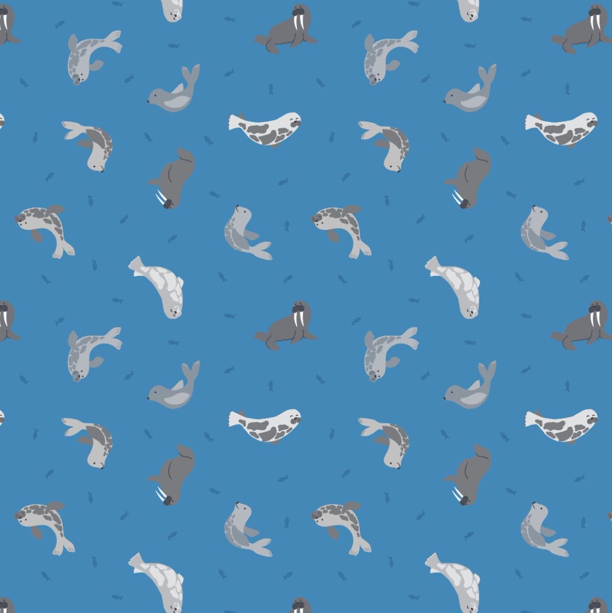 Lewis and Irene Fabric Lewis and Irene Small Things Polar Animals  - The Sewing Studio
