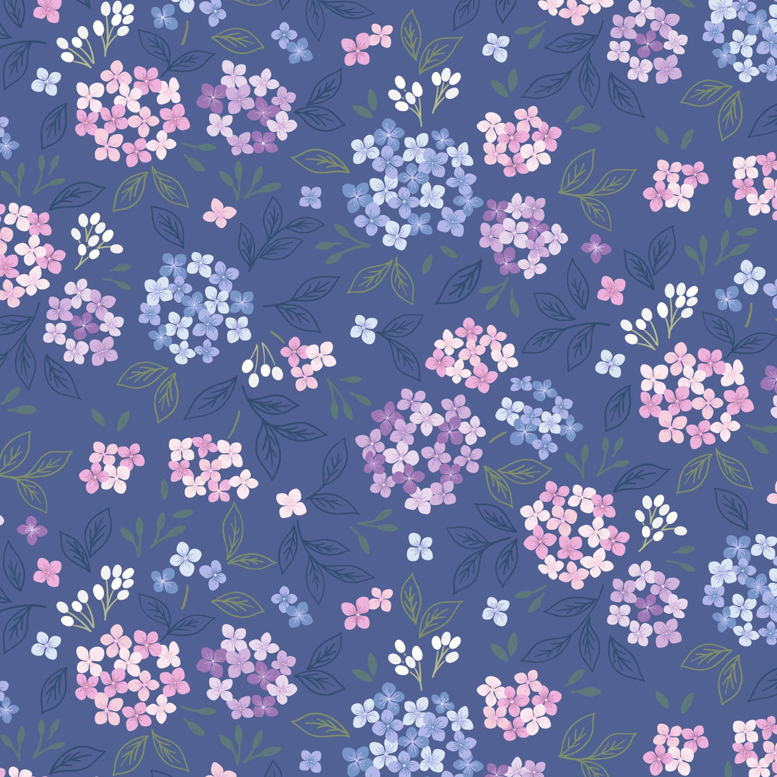 Multi-coloured Floral Lewis and Irene Fabric Lewis and Irene Floral Heritage - The Sewing Studio