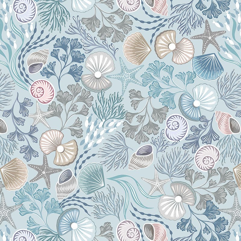 Lewis and Irene Fabric Lewis and Irene Ocean Pearls  - The Sewing Studio