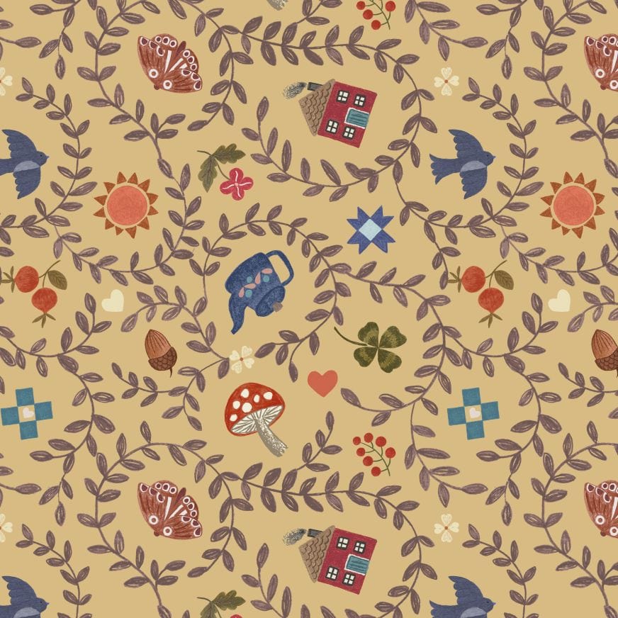 Lewis and Irene Fabric Lewis and Irene Cosy Home  - The Sewing Studio