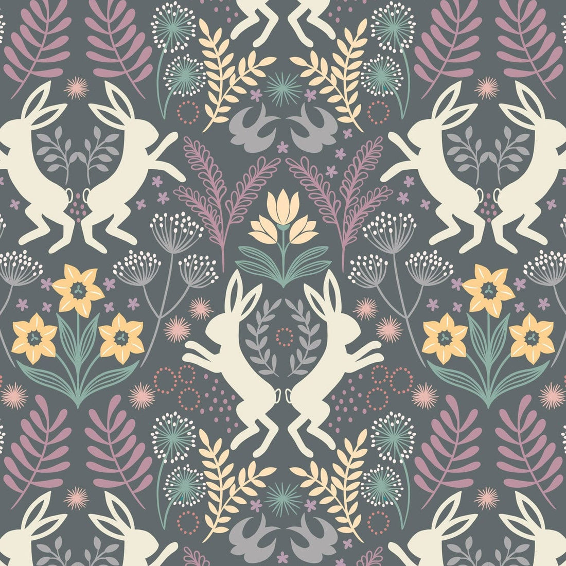 Lewis and Irene Fabric Lewis and Irene Spring Hare Reloved  - The Sewing Studio