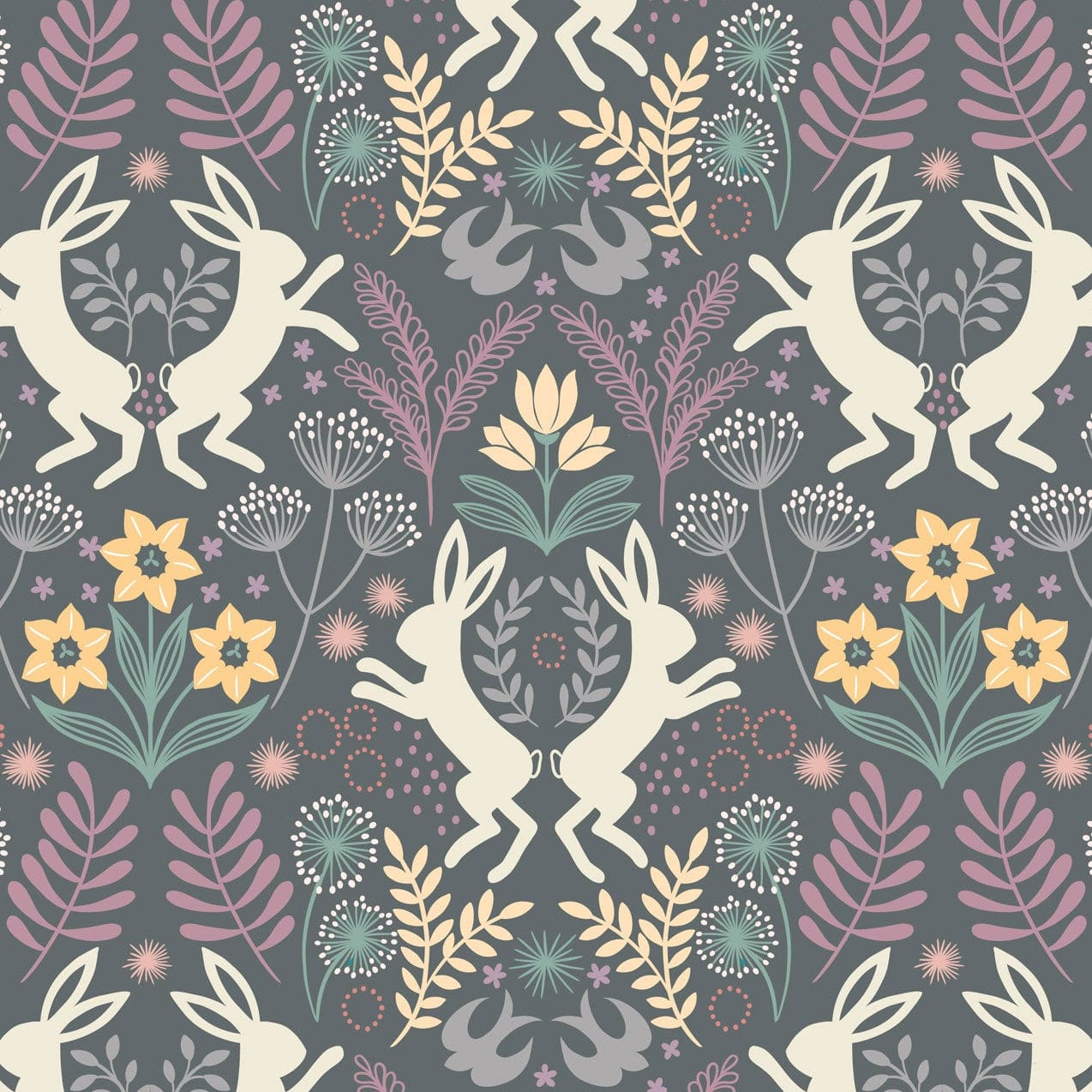 Lewis and Irene Fabric Lewis and Irene Spring Hare Reloved  - The Sewing Studio