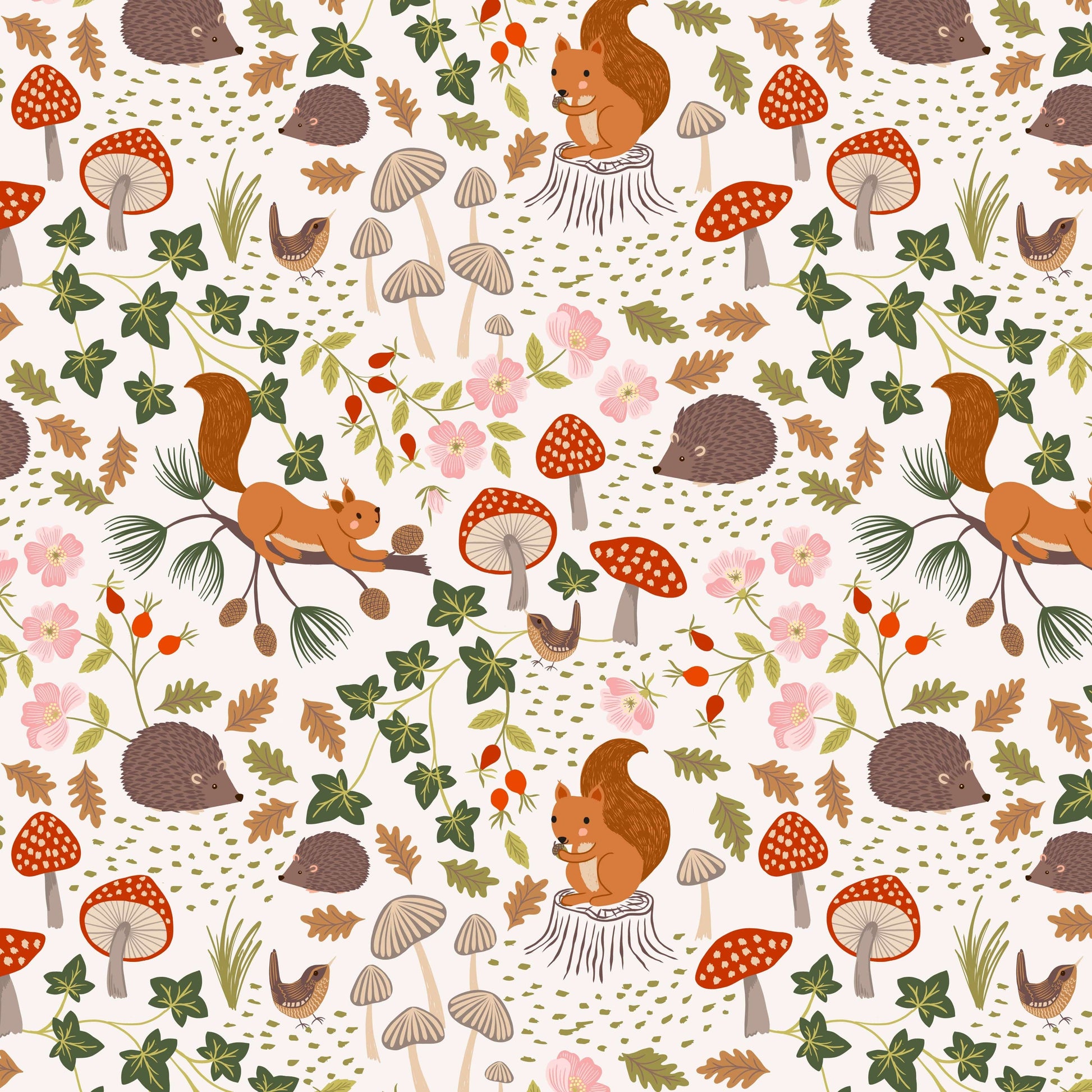 Lewis and Irene Fabric Lewis and Irene Snuggle Up Season Flannel  - The Sewing Studio