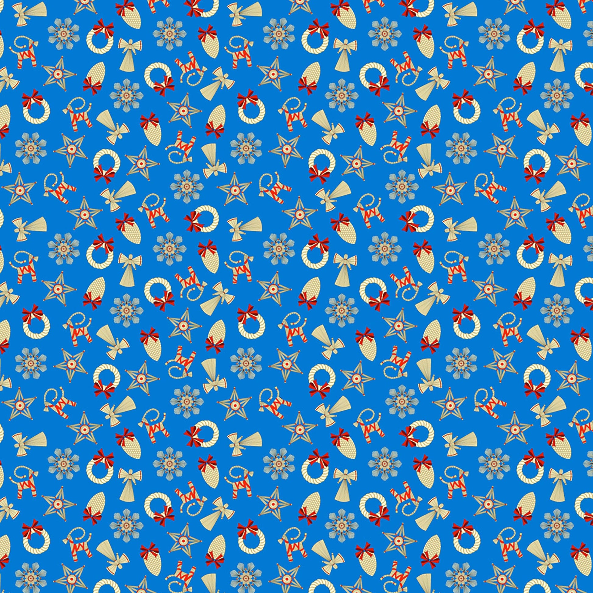 Lewis and Irene Fabric Lewis and Irene Christmas Fabric Norwegian Christmas  - The Sewing Studio