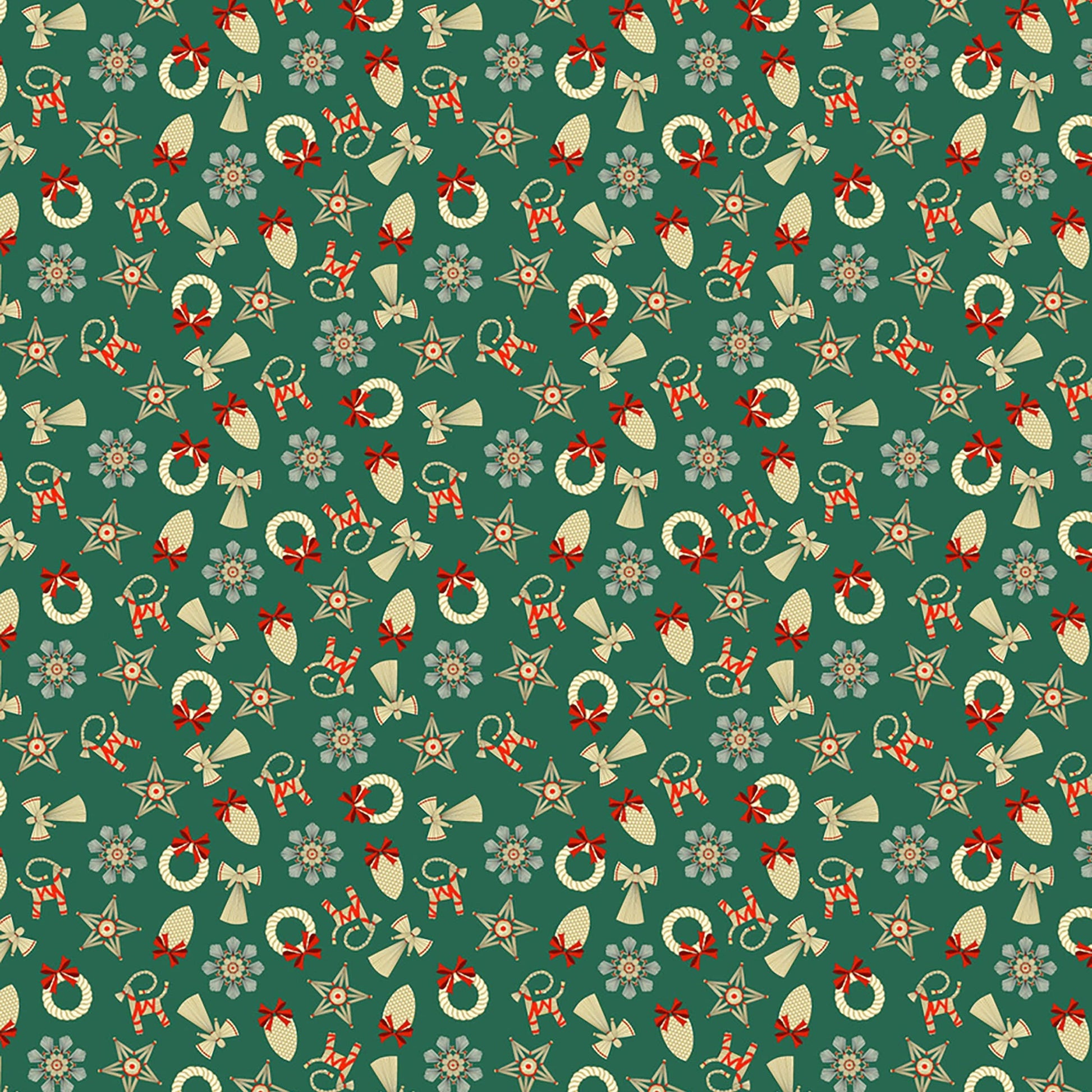 Lewis and Irene Fabric Lewis and Irene Christmas Fabric Norwegian Christmas  - The Sewing Studio