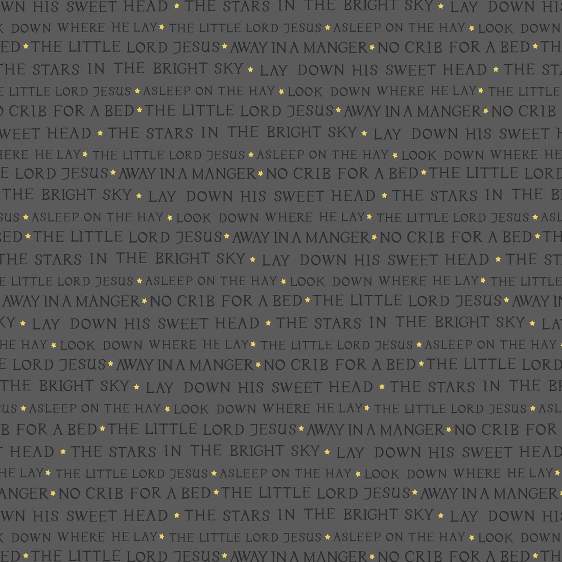 Lewis and Irene Fabric Lewis and Irene Christmas Fabric Away in a Manger  - The Sewing Studio