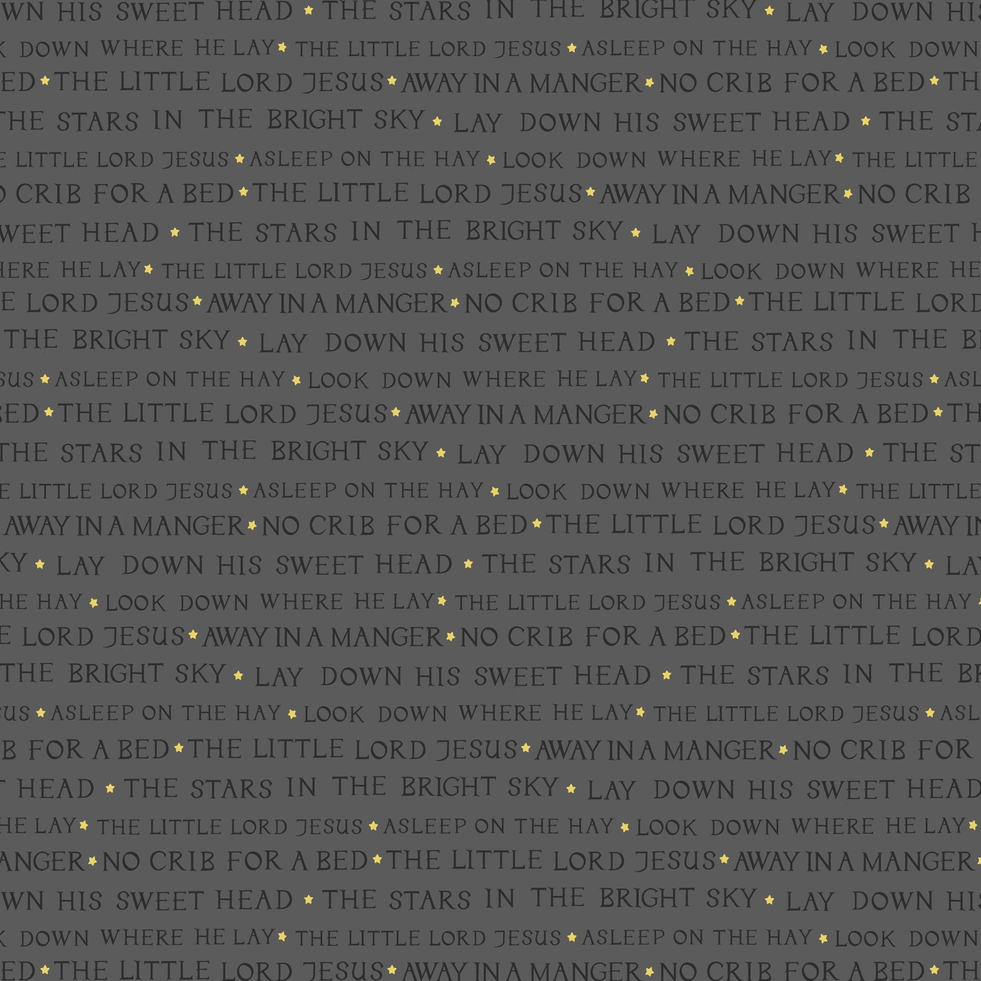 Lewis and Irene Fabric Lewis and Irene Christmas Fabric Away in a Manger  - The Sewing Studio