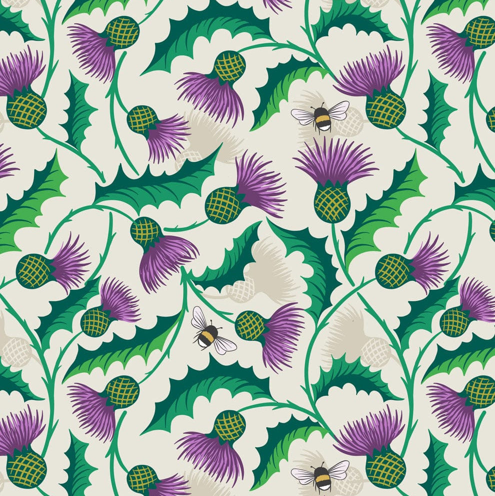Multi-coloured Foliage Lewis and Irene Fabric Lewis and Irene Fields of Clover - The Sewing Studio