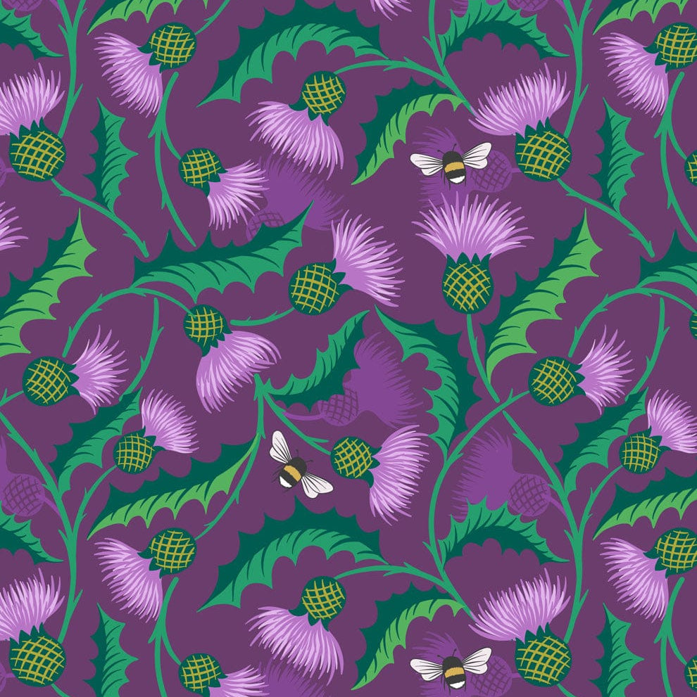 Multi-coloured Foliage Lewis and Irene Fabric Lewis and Irene Fields of Clover - The Sewing Studio