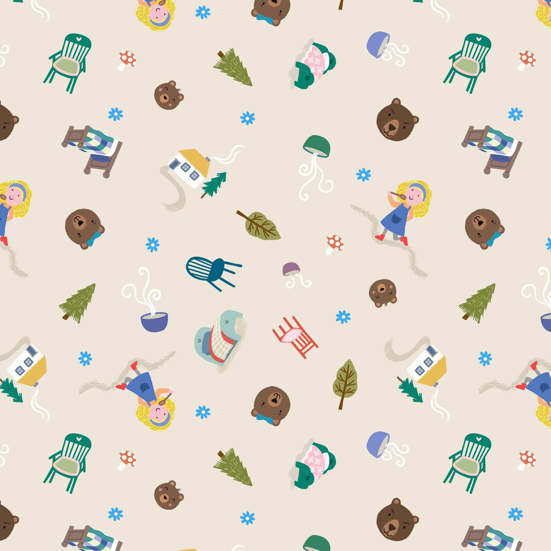 Lewis and Irene Fabric Lewis and Irene Small Things Fairytales  - The Sewing Studio