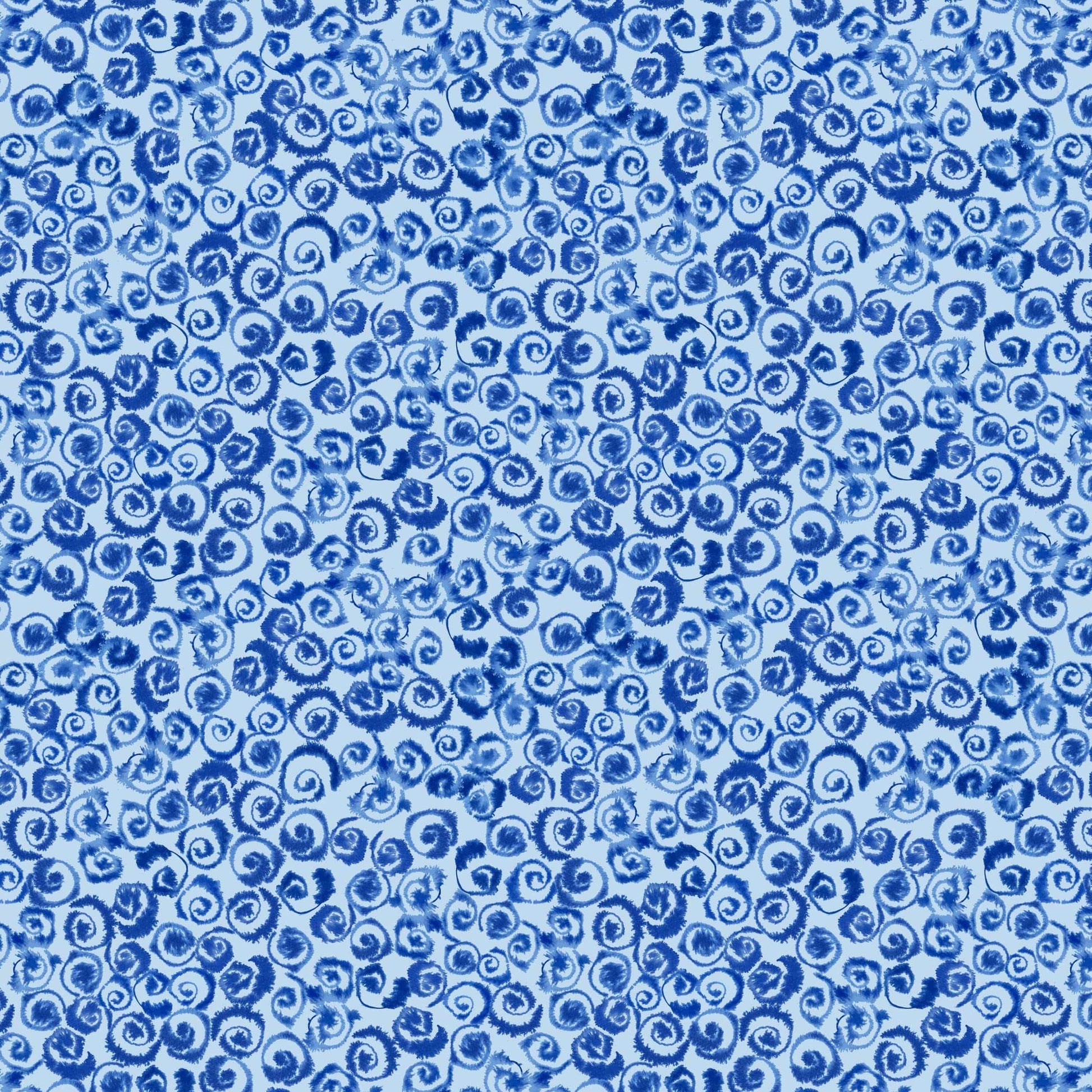 Lewis and Irene Fabric Lewis and Irene Porcelain and Sea Glass  - The Sewing Studio