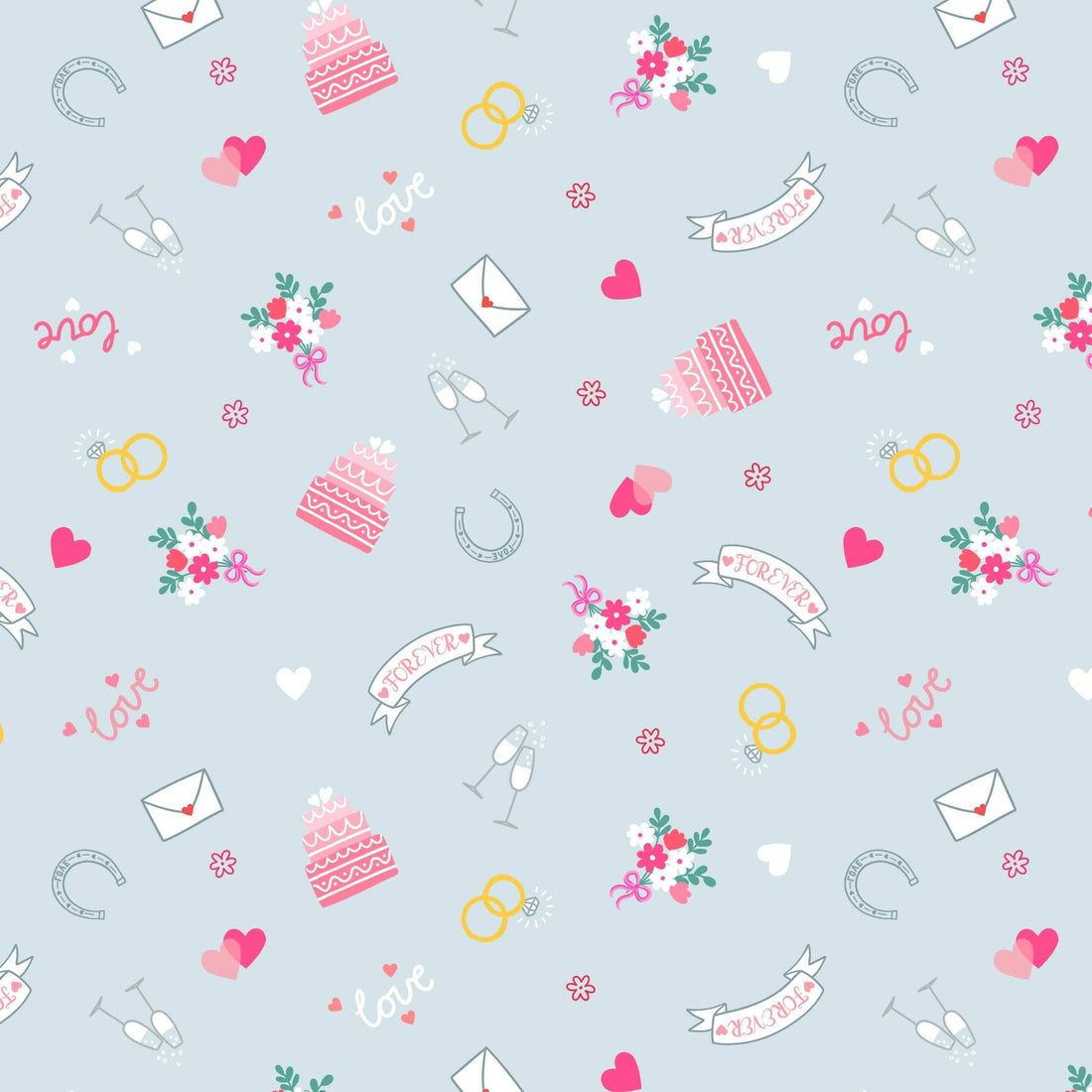 Multi-coloured Novelty Lewis and Irene Fabric Lewis & Irene Small Things Celebrations - The Sewing Studio