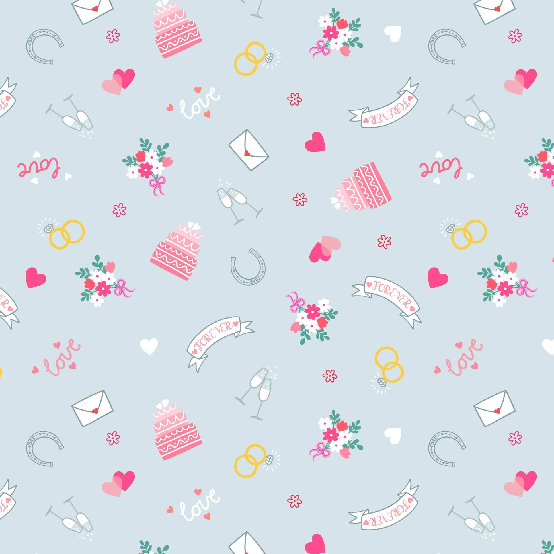 Multi-coloured Novelty Lewis and Irene Fabric Lewis & Irene Small Things Celebrations - The Sewing Studio