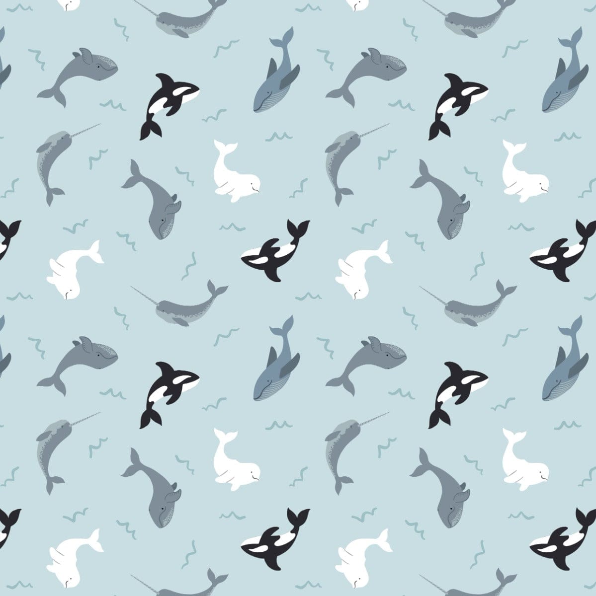 Lewis and Irene Fabric Lewis and Irene Small Things Polar Animals  - The Sewing Studio