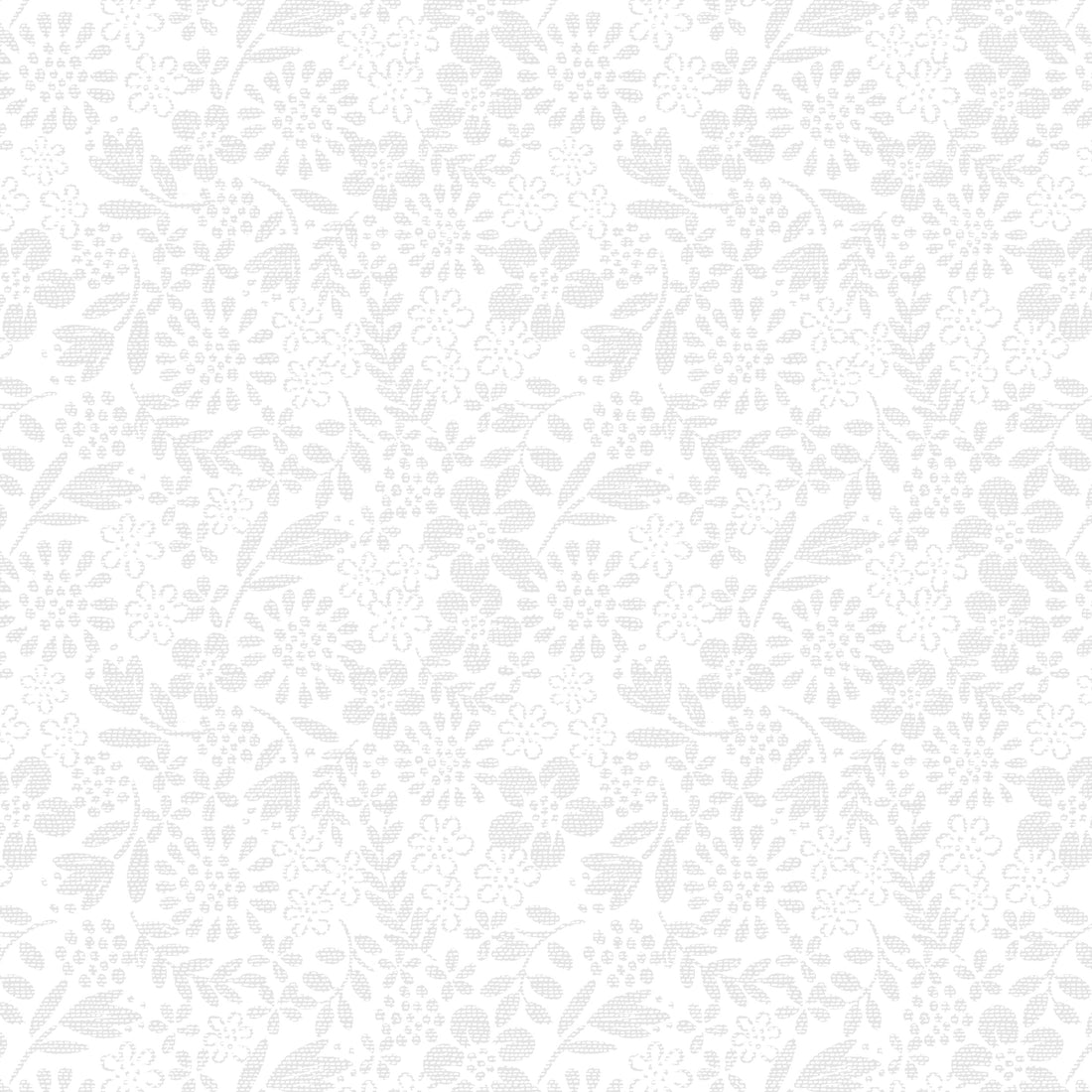 White on White Floral Lewis and Irene Fabric Lewis & Irene Tiny Tonals SS26 - The Sewing Studio