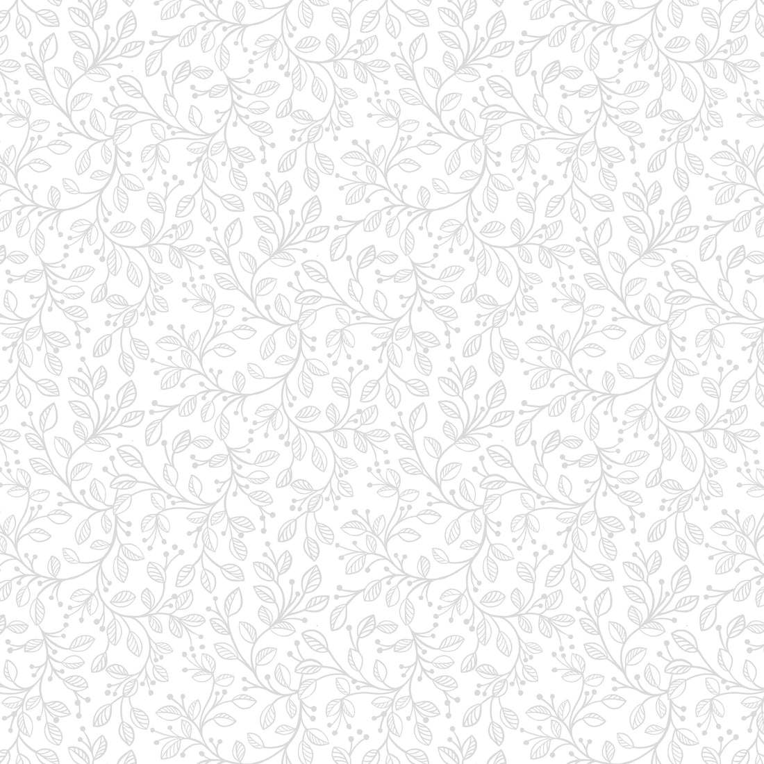 White on White Floral Lewis and Irene Fabric Lewis & Irene Tiny Tonals SS26 - The Sewing Studio