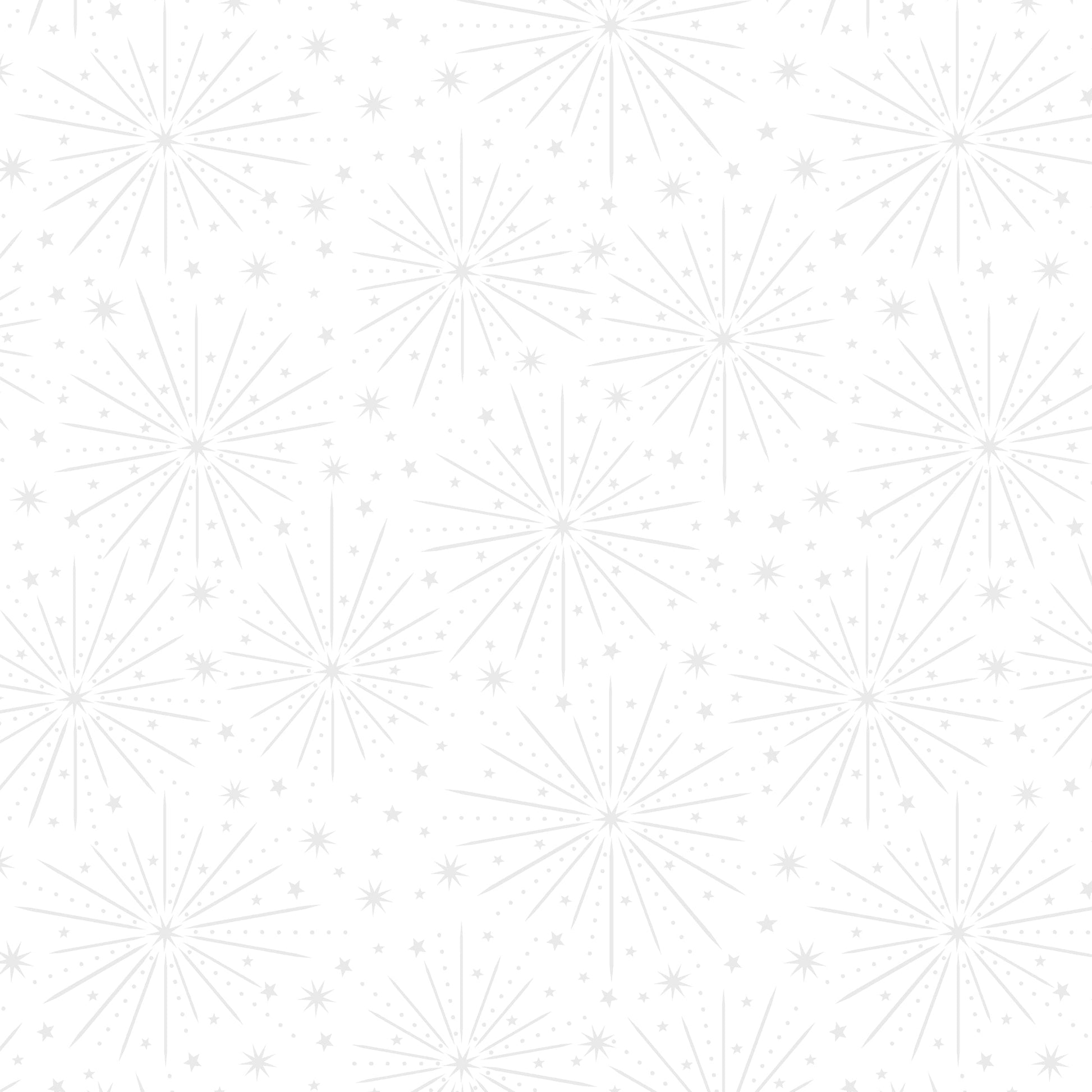 White on White Floral Lewis and Irene Fabric Lewis & Irene Tiny Tonals SS26 - The Sewing Studio