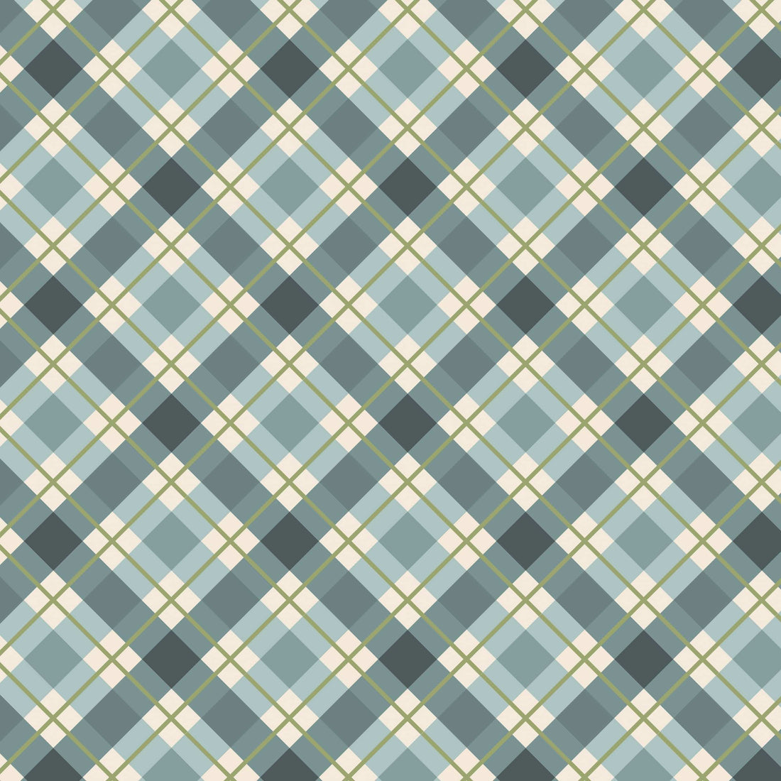 Multi-coloured Christmas Lewis and Irene Fabric Lewis & Irene Celtic Christmas Fabric - The Sewing Studio