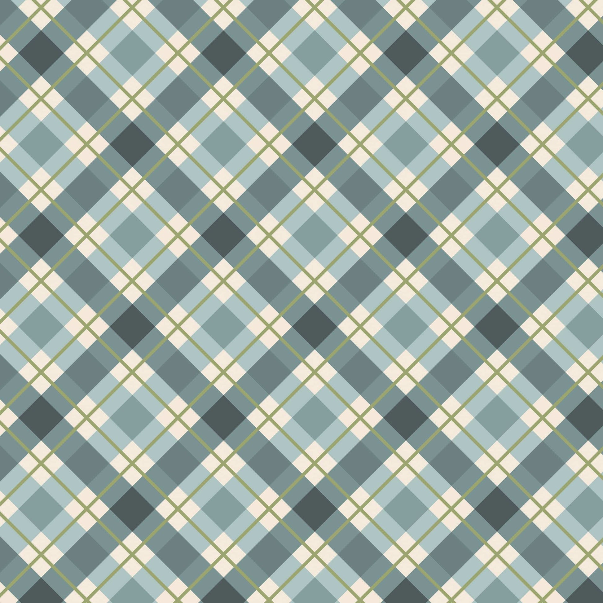Multi-coloured Christmas Lewis and Irene Fabric Lewis & Irene Celtic Christmas Fabric - The Sewing Studio