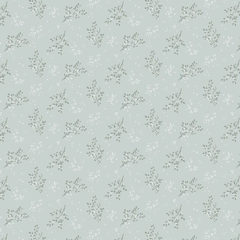 Multi-coloured Floral Lewis and Irene Fabric Lewis & Irene Winter's Garden - The Sewing Studio
