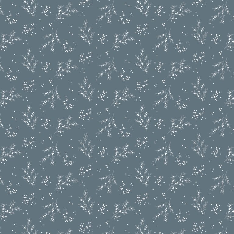 Multi-coloured Floral Lewis and Irene Fabric Lewis & Irene Winter's Garden - The Sewing Studio