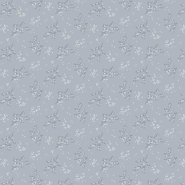 Multi-coloured Floral Lewis and Irene Fabric Lewis & Irene Winter's Garden - The Sewing Studio