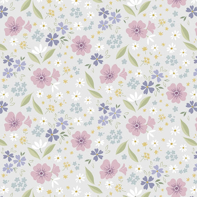 Lewis And Irene Floral Song Floral Art Pale Grey CC32-2